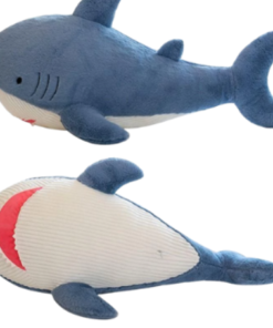 Gấu Bông Cá Mập Xanh Cute – Mềm Mại, Ôm Siêu Đã