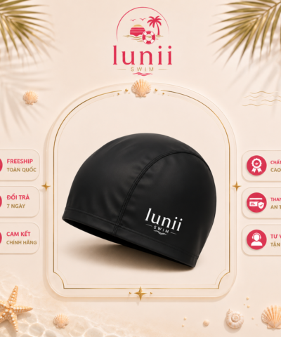 MŨ BƠI LUNII – THOẢI MÁI VẬN ĐỘNG, PHÙ HỢP CHO HỌC BƠI VÀ LUYỆN TẬP